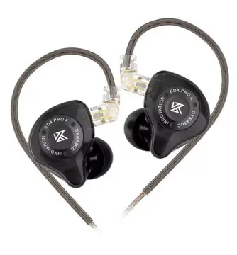 Fone de Ouvido KZ EDX Pro X, Hi-Fi Dynamic Drive Earphone HIFI
