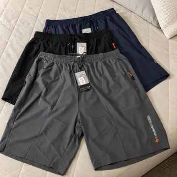 Kit 3 Shorts Esportivos Plus Size Masculino Secagem Rápida P ao GGG