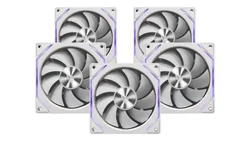Kit Ventoinha Pichau Ventus Nx, Argb, 5x120mm, Branco, Pch-Vtnx5-Wh01