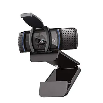 Webcam Full HD Logitech C920s 1080p/30fps com Microfone Embutido e Tampa de Privacidade para Zoom/Teams/Meet ou Até Criação de Conteúdo - Pr