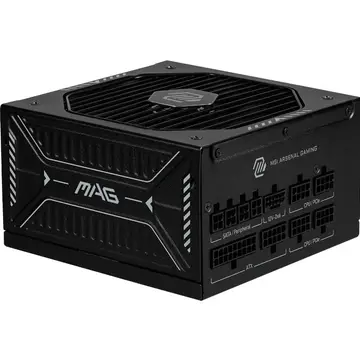 MSI MAG A1000GLS PCIE5 Adaptador de alimentação 1000 W, ouro 80 Plus, ATX 3.1, suporte GPU PCIe 5.1