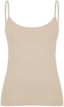 Camiseta Regata Alça Fina Segunda Pele Anágua Feminina Conforto Lisa Blusa Academia Baixo