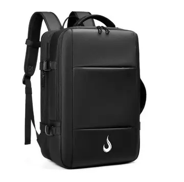 Mochila Gamer Rise Mode para Notebook até 15.6", Expansível, Style 02 Backpack, Preto - Rm-Bp-St-02-B