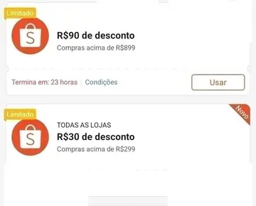 🟣 Cupom Shopee