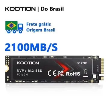 SSD Nvme Pcie 3.0 256GB 512GB Kootion