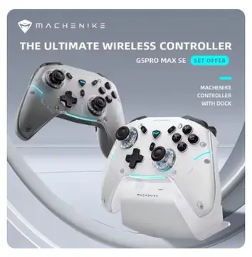 Controle Machenike G5 Pro Max SE com Hall Effect, Base de carregamento e RGB