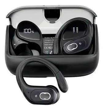 Fone de Ouvido Sem Fio Esportivo Basike Bluetooth 6.0 TWS