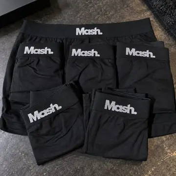 Kit com 6 Cuecas Boxer Mash Poliamida Toque Gelado