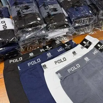 Kit 10 Cuecas Boxer Sem Costura Polo Wear Sortido M ao GG
