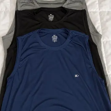Kit 3 Camisas Regatas Dry-fit Masculina Sandrini