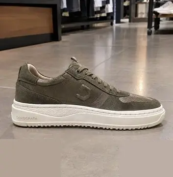 Democrata Tênis Denim Block Grafite 38 ao 43
