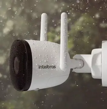 Câmera de Segurança Wi-Fi Intelbras IM5SC Full HD 1080p Branca