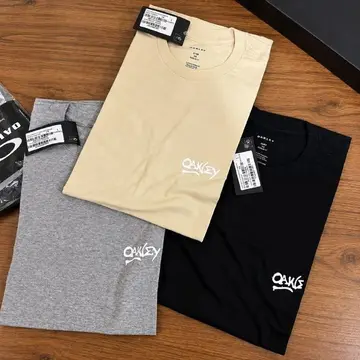 🛒 Kit 3 Camisetas Masculina Logo Grafitti Oakley Misselaneous Logomarca