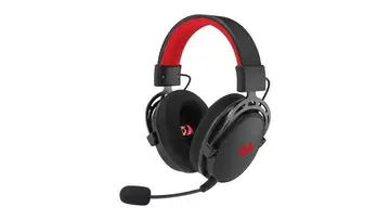 Headset Gamer Redragon Cragblade Pro Preto Sem Fio Preto