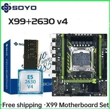 X99 Soyo D4 + Xeon E5 2630 V4 sem ram
