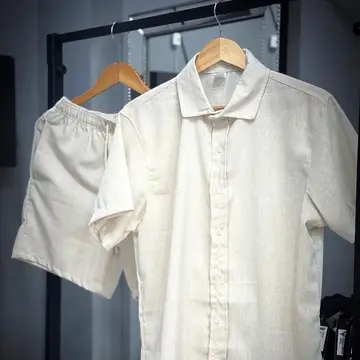 Conjunto Linho Mauricinho Camisa e Shorts