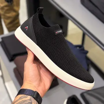 Tênis Aramis Flow Knit Conforto Macio Elastico Preto Preto 37 ao 43