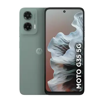 Smartphone Motorola Moto g35 5G - 256GB 12GB 4GB RAM+8GB Ram Boost e Camera 50MP com AI NFC Tela 6.7" com Superbrilho - Cinza Vegan Leather