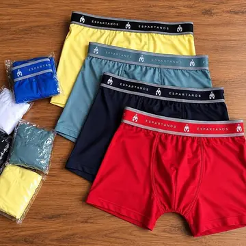 Kit Com 10 Cuecas Boxer Masculina Microfibra Original P ao GG