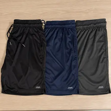Kit3 Short Futebol Bermuda Masculina Academia Treino Esporte
