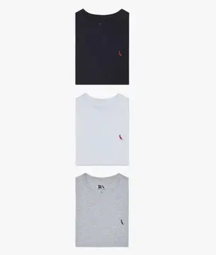 🛒 Kit 3 Camiseta Básicas Brasa E Gota Pica Pau Bordado Reserva