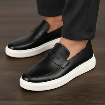 Sapato Loafer Masculino Mocassim Couro Casual Comfort Luxo 37 ao 46