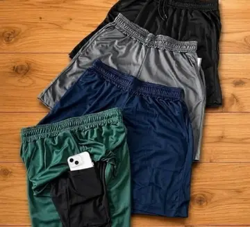 Kit 4 Shorts 2 em 1 Dryfit Compressão P ao GG
