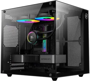 Gabinete Gamer Kalkan Midgard Lite, M-atx, Frontal e Lateral em Vidro Temperado
