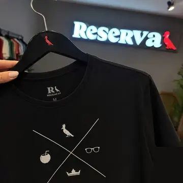 🛒Camiseta Algodão Alto Verão Thiaguinho Reserva
