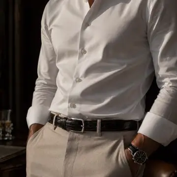 Camisa Social Masculina Slim Premium Manga Longa / Curta PP ao GG
