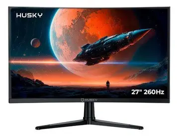 Monitor Gamer Curvo Husky Boreal 27 FHD 260Hz 1ms VA