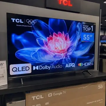 smart tv tcl t6c 55 polegadas qled 4k