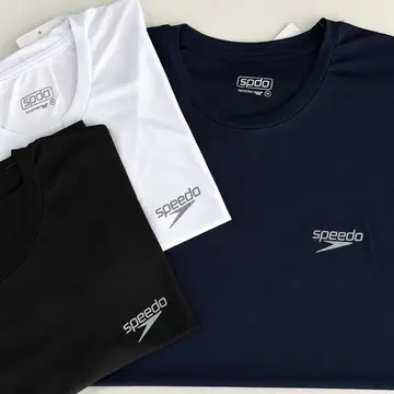 camiseta speedo dry fit kit 2 unidades