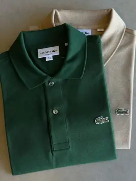 camisa polo lacoste masculina slim fit