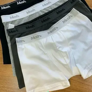 cuecas mash kit 10 boxer algodão cotton masculina