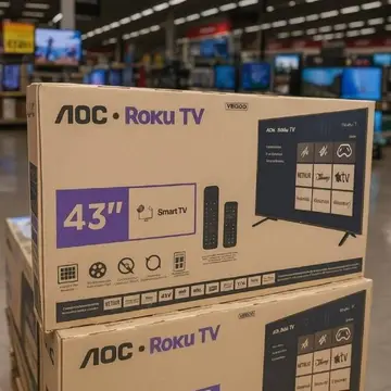 TV AOC 43S5155/78G Full HD LED 60Hz Roku TV
