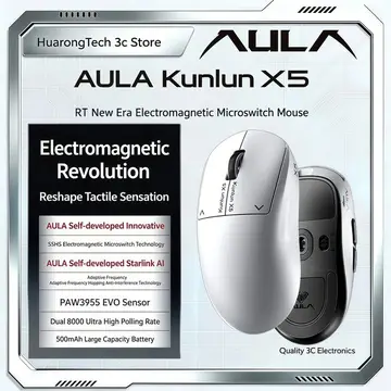 Mouse Magnético Aula Kunlun X5