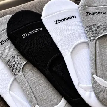 meias zhamaro sapatilha invisivel kit 10 pares 33-46