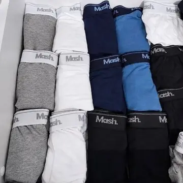 cueca mash boxer original kit 10 unidades