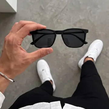óculos de sol quadrado proteção uv400