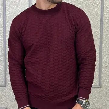 roupas via closet suéter masculino tricô lã social casual liso