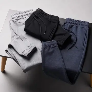 Kit 3 Calça Moletom Slim Jogger Com Bolso P ao XGG