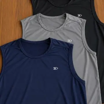 roupas sandrini regata dry-fit kit 3 unidades