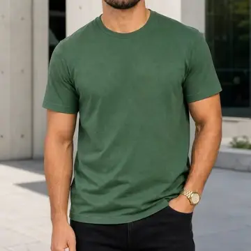 camiseta básica masculina algodão lisa malha peruana premium