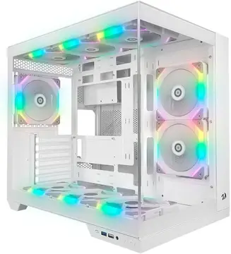 gabinete redragon wideload pro branco ca-604w-pro