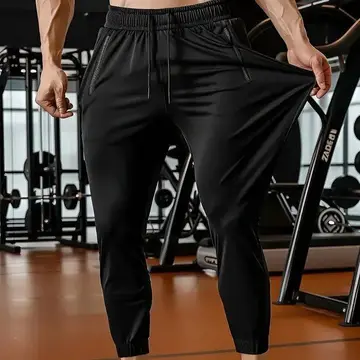 calça jogger tactel esportiva academia slim treino