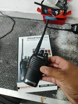 rádio comunicador baofeng 777s kit 2 unidades 16 canais