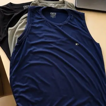 roupas sandrini regata dry-fit lisa kit 3