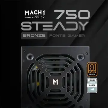 fonte mach1 steady 750w 80 plus bronze pfc ativo