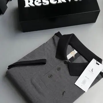 polo reserva slim piquet denim
